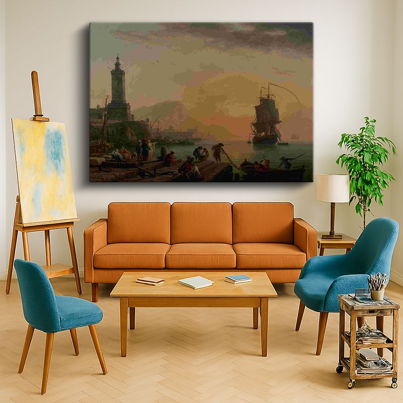 Ressam Kanvas Tablo 432